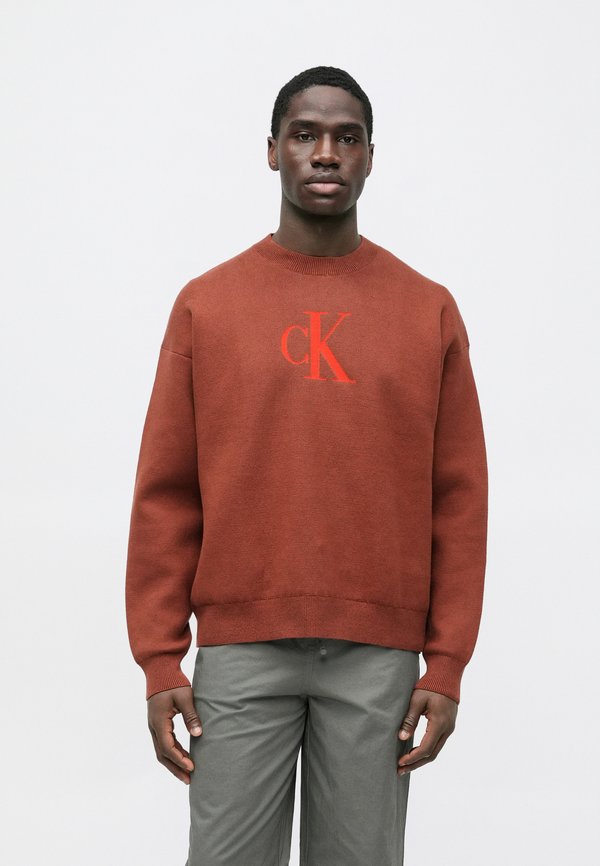 Calvin Klein Jeans Jumper - cherry mahogany
