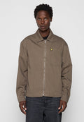 Lyle & Scott ENZYME WASH ZIP THROUGH OVERSHIRT