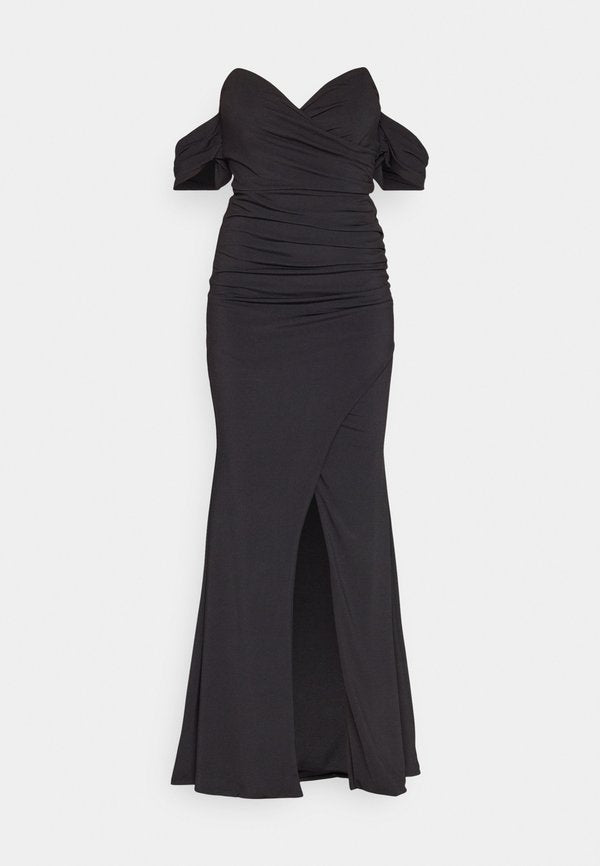 WAL G. DIMOND V-NECK MAXI