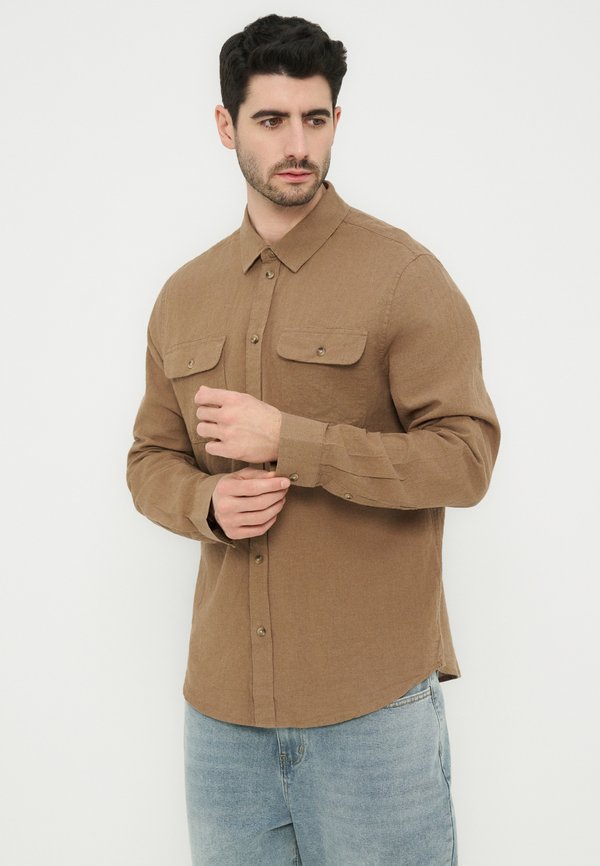 Pier One by Zalando LINEN MIX OVERSHIRT