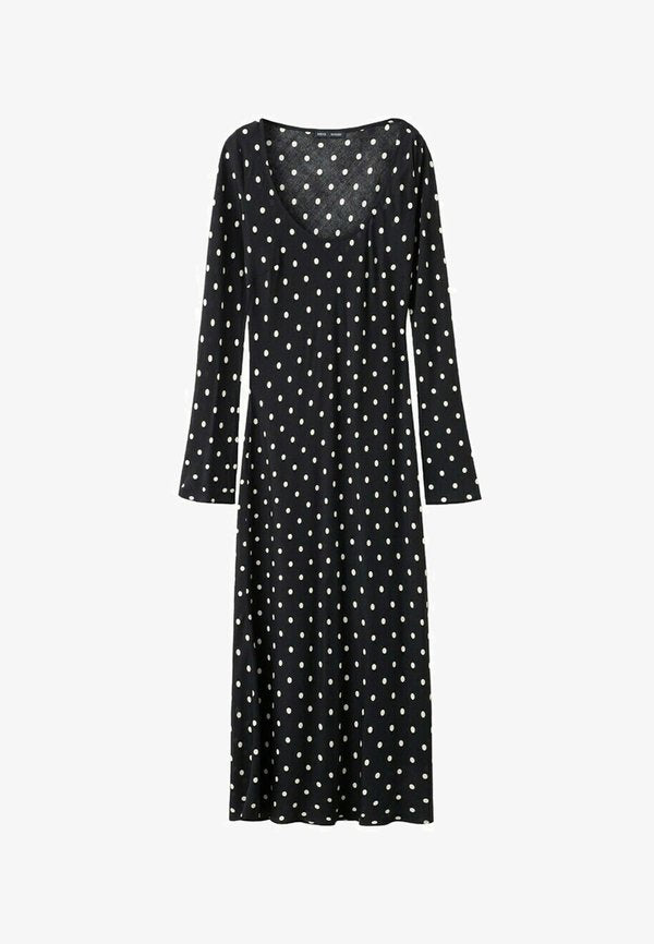 Mango ADULT - Jersey dress - black