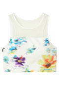 Desigual ASYMMETRIC RUFFLEWIMSUIT