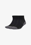 adidas Performance ESSENTIALS CLIMACOOL QUARTER 3 PAIRS - Sports socks - black grey six