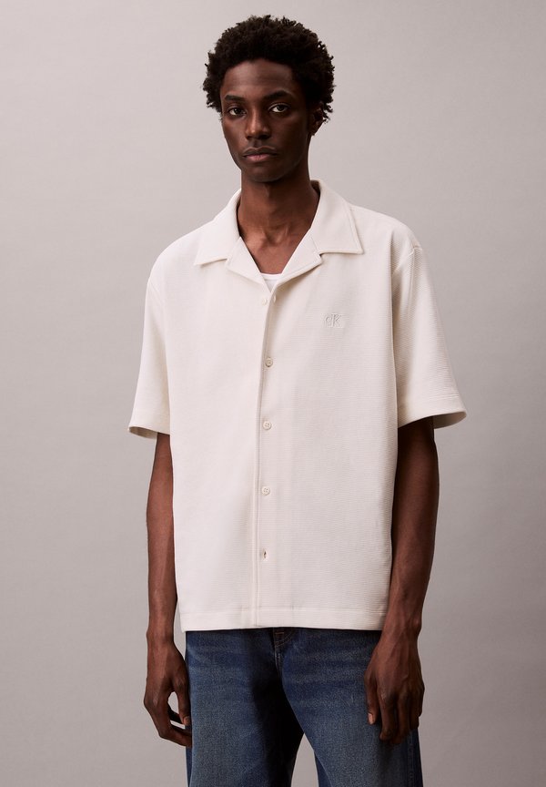 Calvin Klein Jeans CALVIN KLEIN JEANS POLOSHIRT - Shirt - ecru