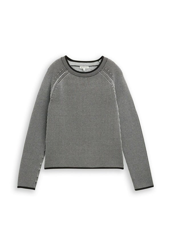 TOM TAILOR PULLOVER MIT RUNDHALSAUSSCHNITT