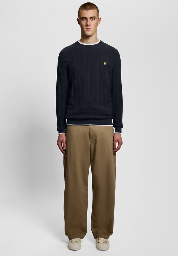 Lyle & Scott MID TIPPED CREW NECK