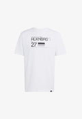 adidas Performance AUDI FORMULA ONE TEAM NICO HULKENBERG GRAPHIC II TEE - Print T-shirt - white