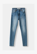 Bershka SUPER - Jeans Skinny Fit - light blue denim