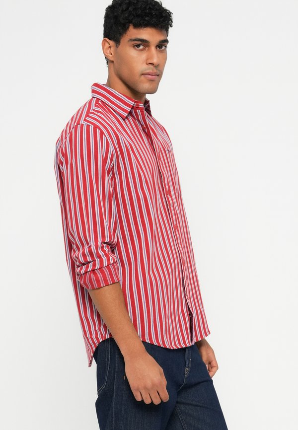 Tommy Jeans RELAXED FIT STRIPE TWILL SHIRT