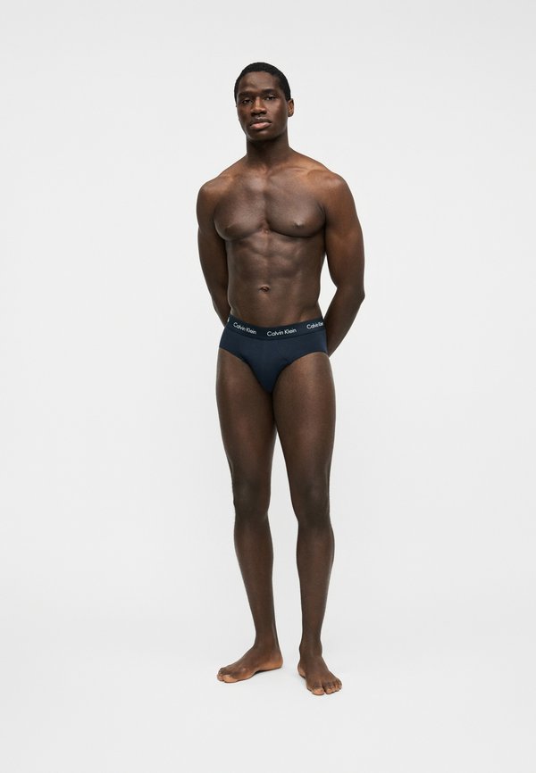 Calvin Klein Underwear 3 PACK - Briefs - shoreline/vanilla custard/glacier