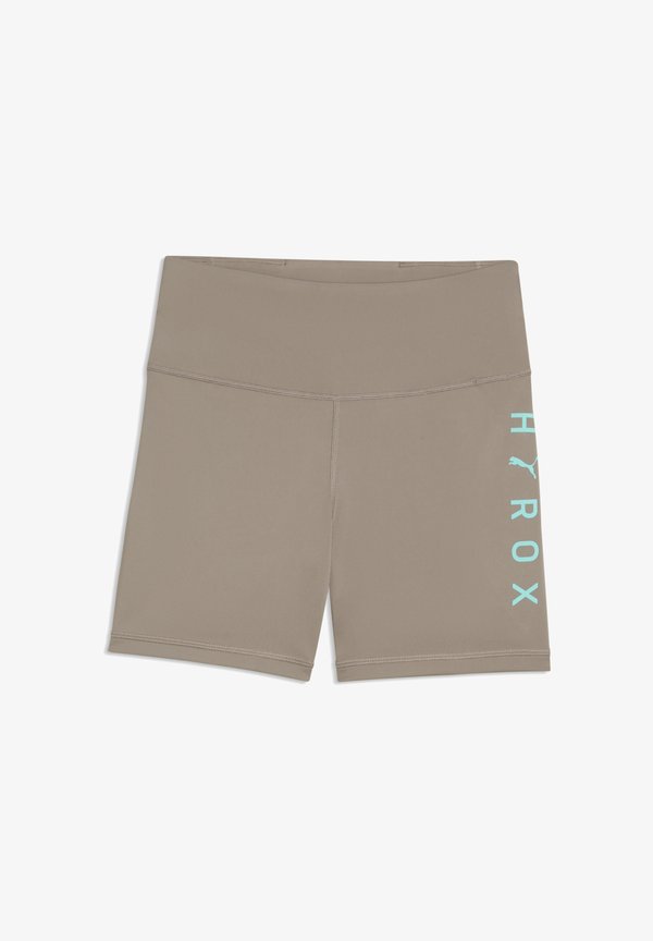 Puma W PUMA X HYROX ESS SHORT TIGHT - Leggings - mouse gray