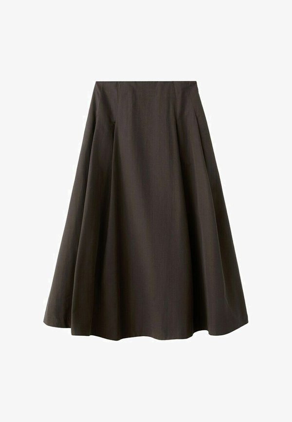 Mango A-line skirt - brown