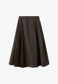 Mango A-line skirt - brown