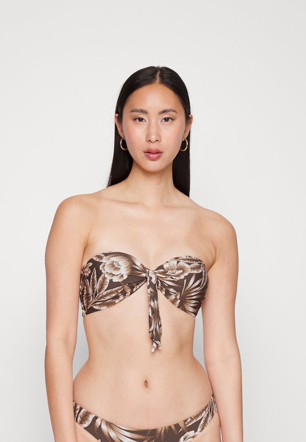 Seafolly ISLAND IN THE SUN TWIST TIE FRONT BANDEAU