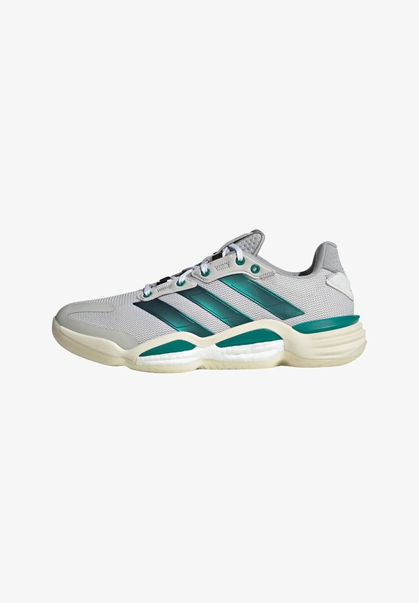 adidas Performance ADIDAS PERFORMANCE STABIL 16 INDOOR SHOES UNISEX - Volleyball shoes - grey one   equipment green   off white