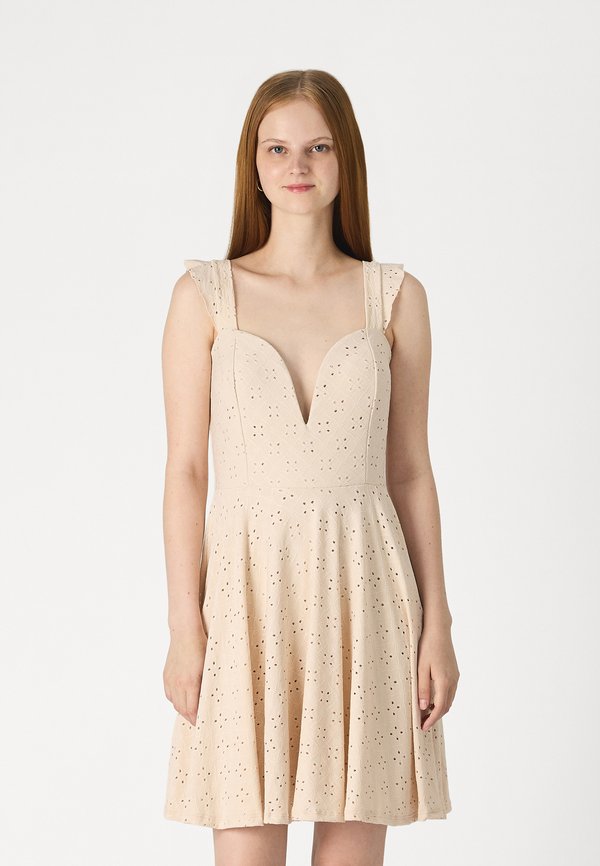 WAL G. NATADDIA V NECK SUMMER DRESS