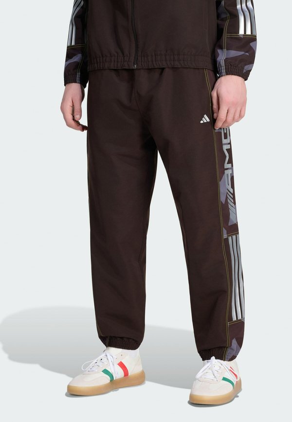 adidas Performance AMG CAMO    - Tracksuit bottoms - aurora coffee   aurora onix