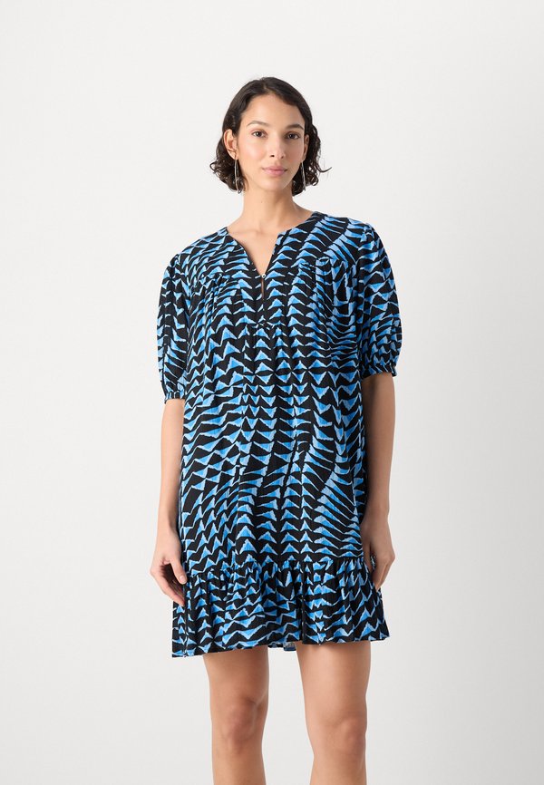 Scotch & Soda PRINTED CRINKLE MINI DRESS