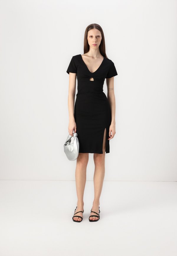 WAL G. BERNADETTE CUT OUT MIDI DRESS