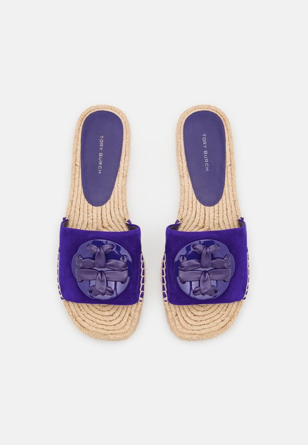 Tory Burch WOVEN DOUBLE ESPADRILLE SLIDE