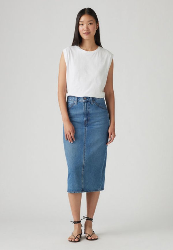 Levi's® HR BACK SLIT SKIRT