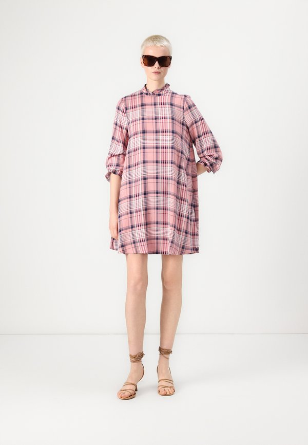 Vero Moda VMCAMILLO CHECK SHORT DRESS