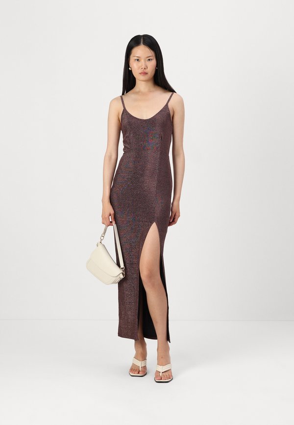 WAL G. BRENDA STRAPPY GLITTER MAXI