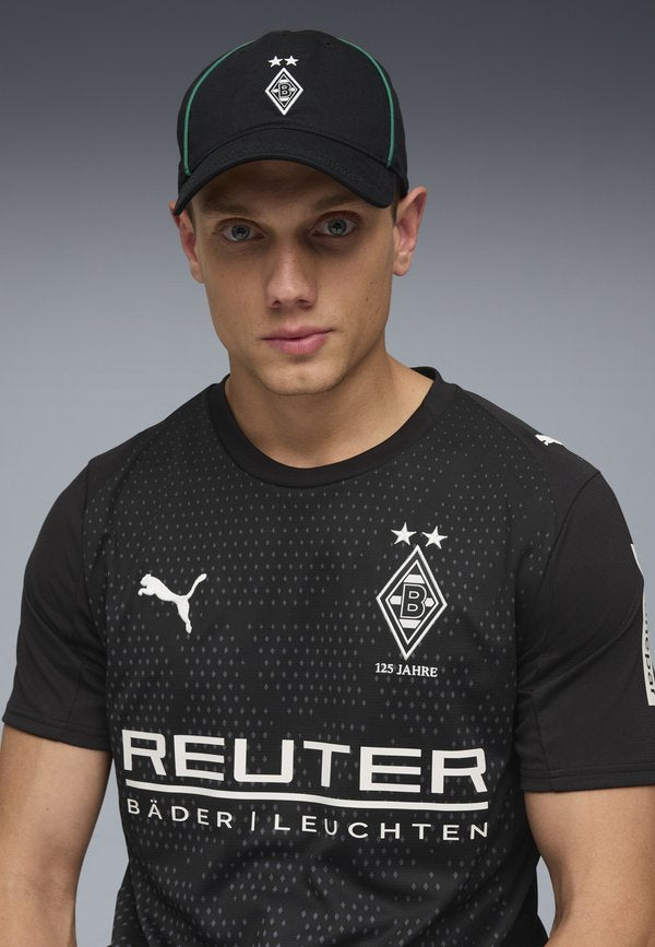 Puma BORUSSIA MÖNCHENGLADBACH KING - Cap - black- white