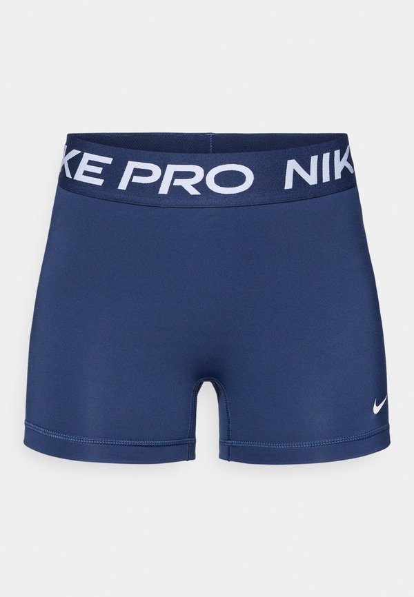 Nike Performance 365 SHORT  - Leggings - midnight navy/white