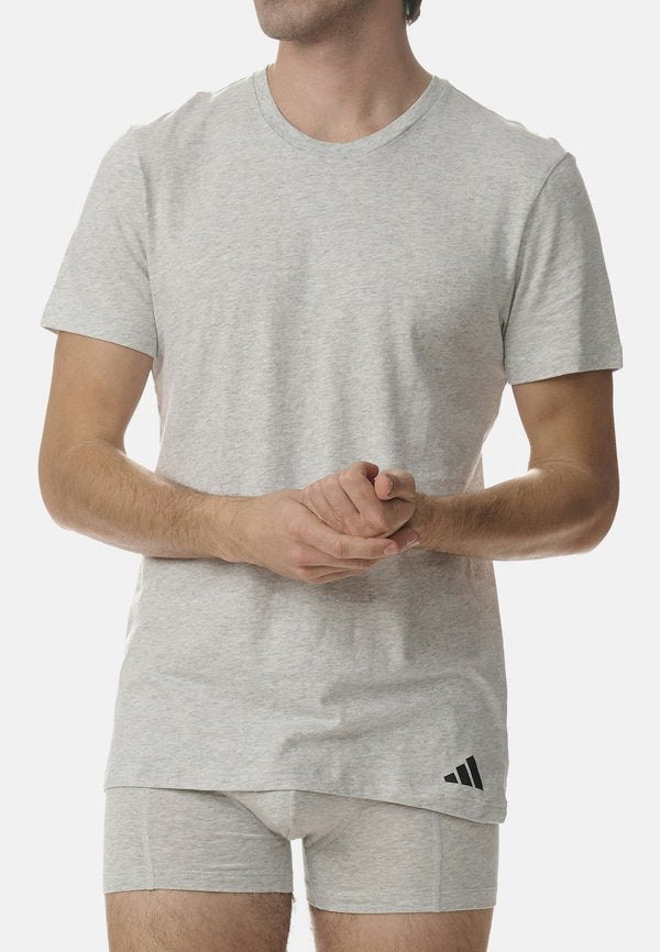 adidas Sportswear 6ER PACK  - Undershirt - schwarz   weiß   grau