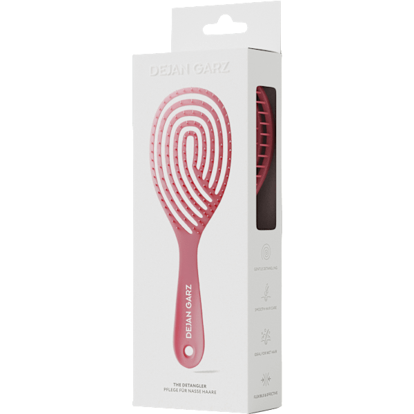 Entwirrbürste Detangler Pink DEJAN GARZ