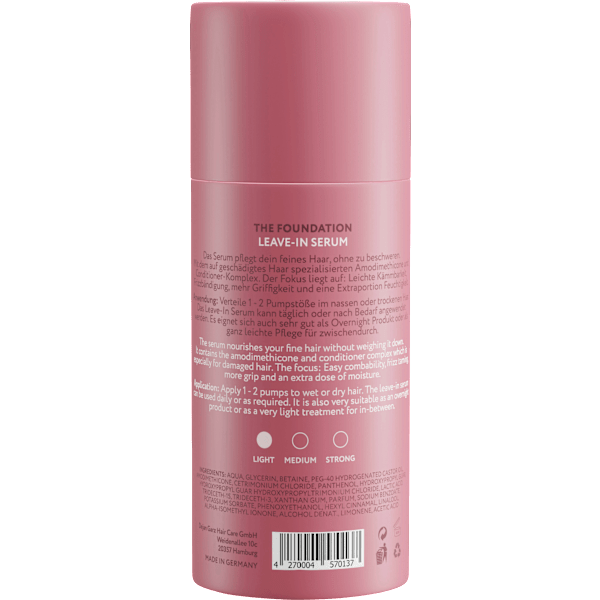 Leave-In Serum The Foundation DEJAN GARZ