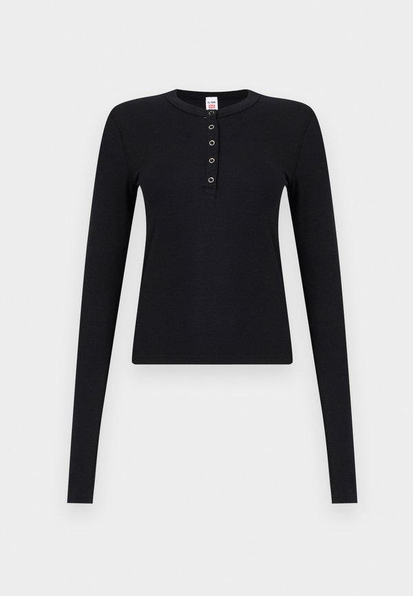 RE/DONE LONG SLEEVE RIBBED HENLEY