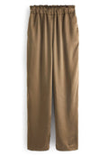 Next Waist Detail Satin Wide Leg Trousers