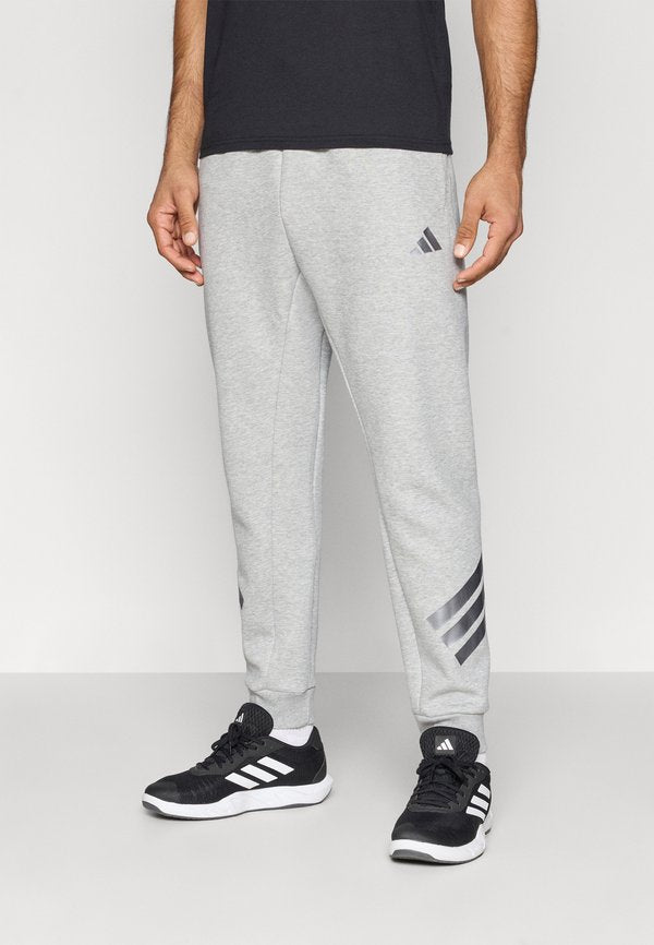 adidas Sportswear Tracksuit bottoms - medium grey heather