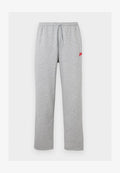 Nike Sportswear CLUB PANT - Tracksuit bottoms - grey heather/smoke grey/university red
