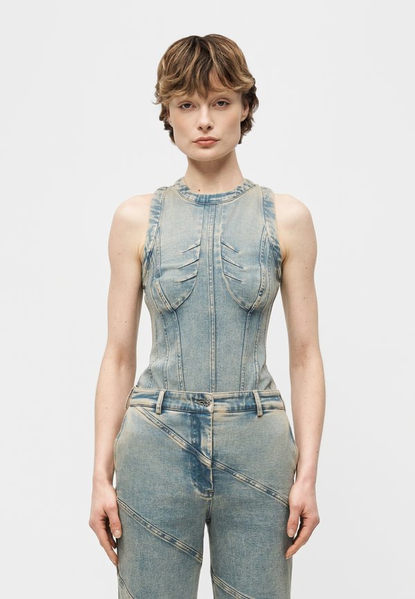 Sinéad O'Dwyer PANELLED TANK LEOTARD
