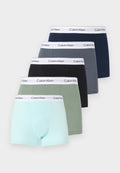 Calvin Klein Underwear RELAXED FIT 5 PACK ICON - Trunks - black/shoreline/sea spray/niagara