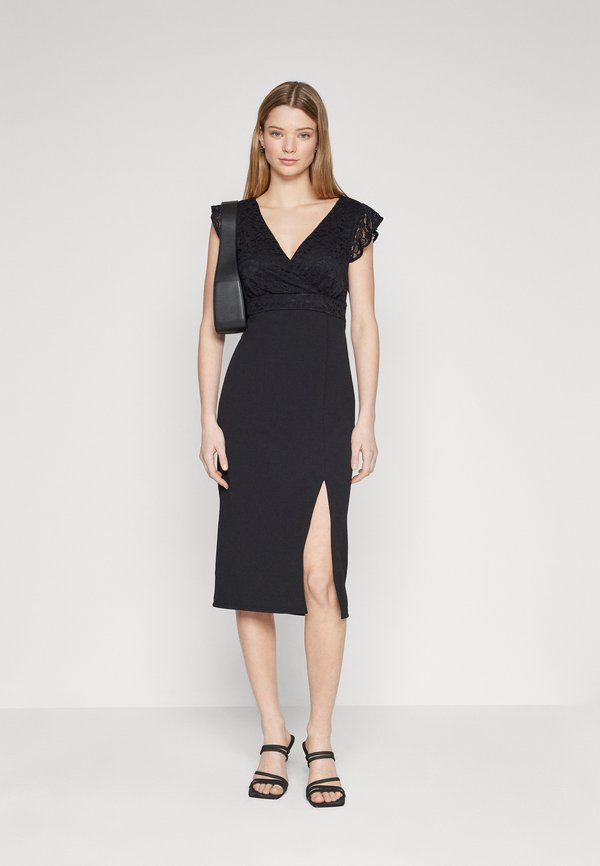 VILA VIWALLIE BODYCON MIDI DRESS