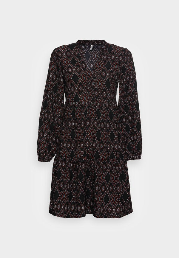 JDY JDYLOTUS V NECK LAYER DRESS