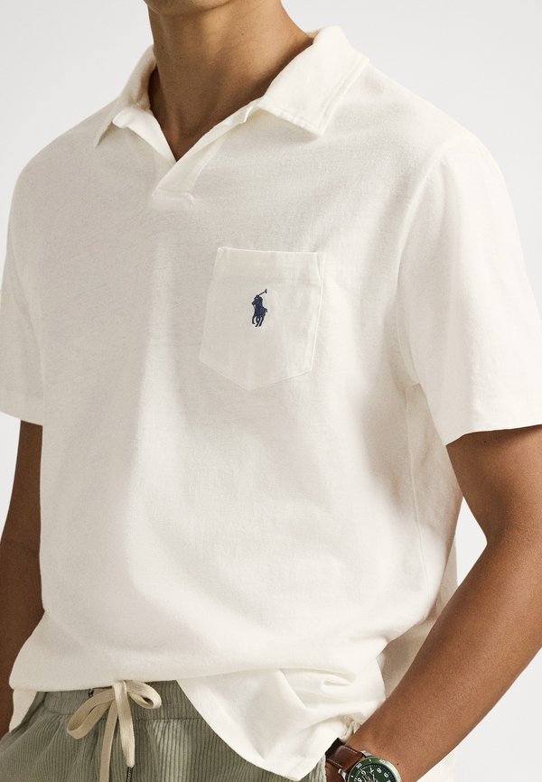 Polo Ralph Lauren STANDARD FIT COTTON-LINEN POLO SHIRT