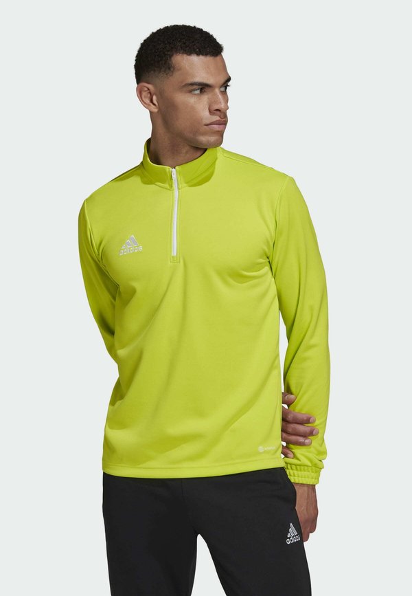 adidas Performance ENTRADA 22 TRAINING TOP - Long sleeved top - yellow