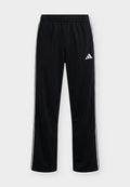 adidas Sportswear MENS 3 STRIPES SNAP TRACK PANTS - Tracksuit bottoms - black/white