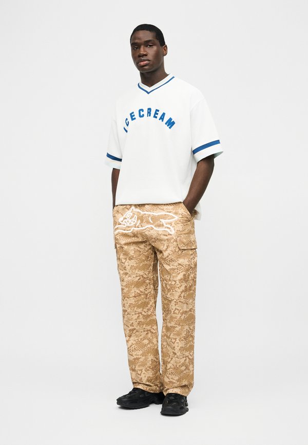 Icecream SNAKESKIN RUNNING DOG PANTS