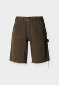Levi's® BAGGY DAD UTILITY SHORT - Denim shorts - washed canteen