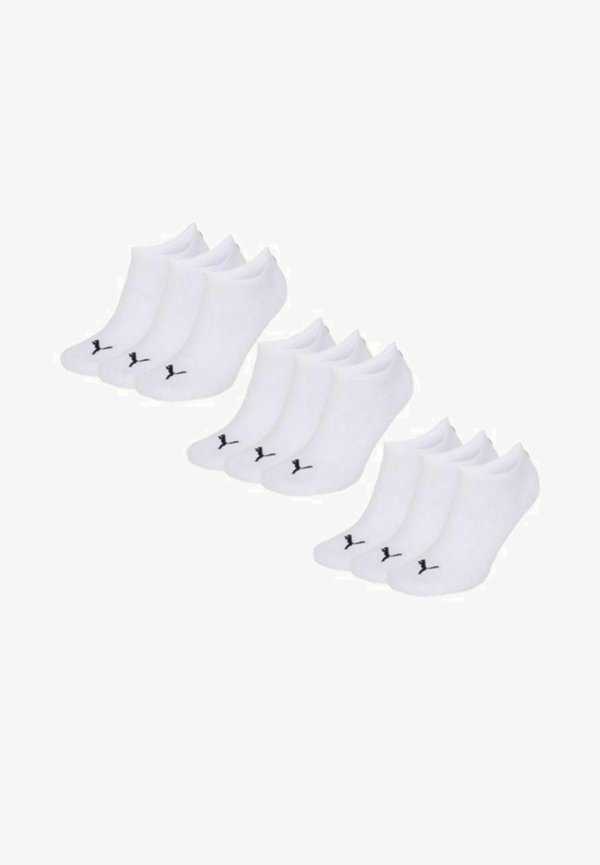 Puma 9 PACK - Sneaker socks - white