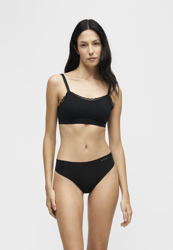 Calvin Klein Underwear MODERN 2 PACK - Sports bra - black/grey heather