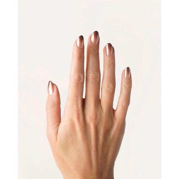 Künstliche Nägel, Soft Gel Press Ons Brownie Short Round Doonails