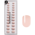 Künstliche Nägel, Soft Gel Press Ons Classic French Extra Short Square Doonails