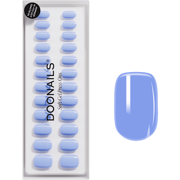 Künstliche Nägel, Soft Gel Press Ons Paradise Short Square Doonails